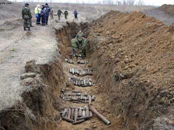 В Мелитопольском районе планируется подорвать более двух тысяч боеприпасов фото