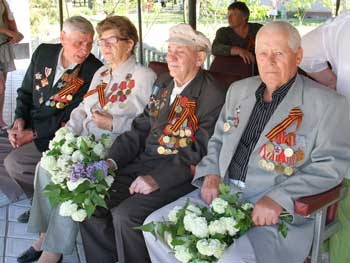 В Мелитопольском районе торжественно и красиво чествовали ветеранов фото