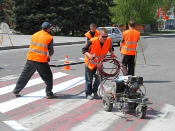 Две трети дорог города еще не размечены из-за бюджетного дефицита фото