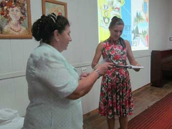 В Мелитопольском краеведческом музее отметили 35-летие появления в городе улицы Брив-ла-Гайард фото