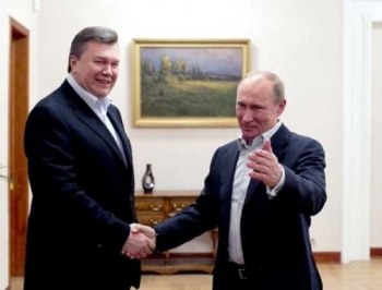 В Украине Путин убеждал Януковича в выгодах союза с Россией фото