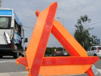 В Полтавской области маршрутка попала в ДТП фото