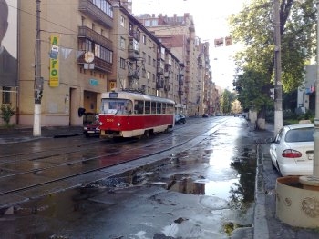 В Запорожье остановятся два трамвая фото