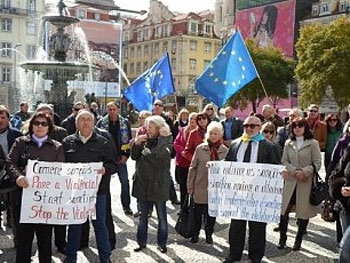 В Европе и США прошли акции в поддержку Майдана фото