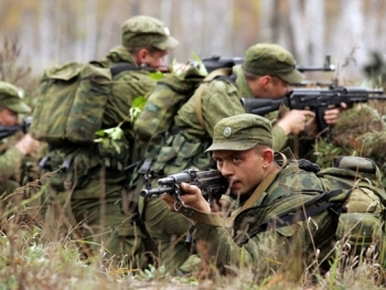 Россия начала военные учения фото