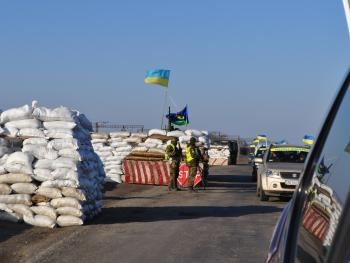 В Кировоградской области установили новые блокпосты фото