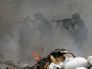 В ходе мариупольской  АТО пострадали восемь военнослужащих ВСУ фото