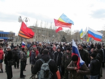 Суд над организатором пророссийского митинга не состоялся фото