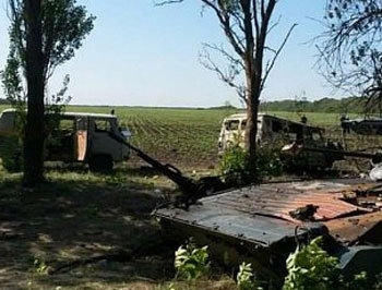 Под Волновахой погибли 13 бойцов украинской армии фото