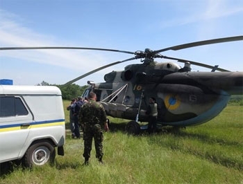 Бойцы АТО уничтожили группу боевиков, сбивших украинский вертолет фото