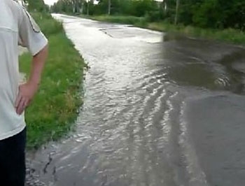 Славянск из-за боевых действий остался без воды фото