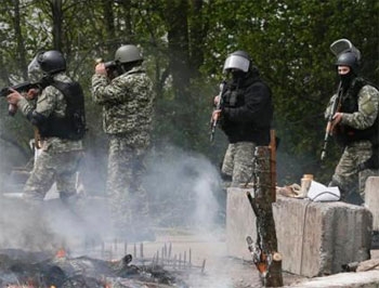 В Славянске снова слышны взрывы фото