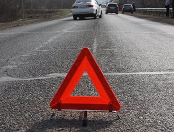 На запорожской трассе столкнулись два автомобиля фото