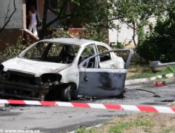 Взрыв автомобиля в авиагородке квалифицирован как покушение фото