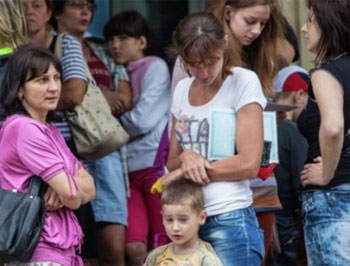 В Запорожской области уже более пяти тысяч беженцев фото