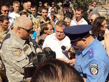 В Запорожье патриоты задержали «спонсора» сепаратистов фото