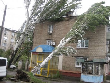 Бердянск борется со стихией фото