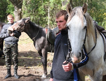 В Старобердянском лесничестве открылся экологический маршрут «Конная прогулка» фото