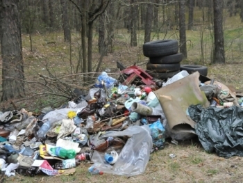 В Запорожье убирали свалки фото