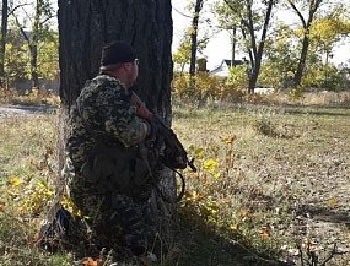 Около Мариуполя боевики обстреляли из минометов позиции украинских силовиков фото