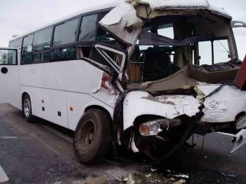 В Харьковской области произошло ДТП с участием пассажирского автобуса фото