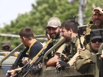 В зоне АТО боевики напали на казаков фото