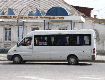 Мелитополь встал. Маршрутники все-таки устроили акцию протеста фото