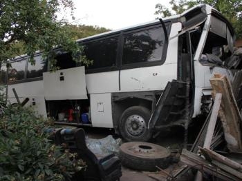 В Николаевской области автобус попал с ДТП фото