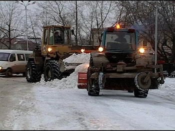 Мелитополь снова тонет от снега фото