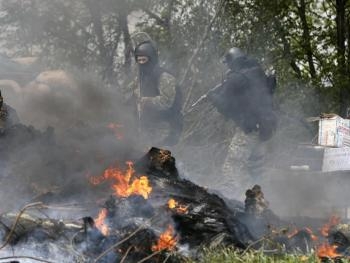 Под Гранитным ведутся бои фото