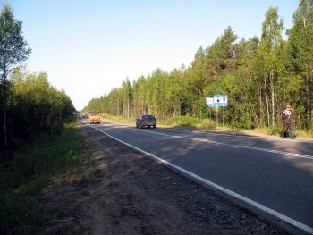 В Запорожской области нашлась необычная дорога фото