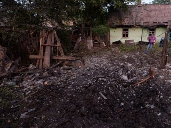 При обстреле Горловки погибли мирные жители фото