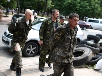 В зоне АТО обменялись пленными фото