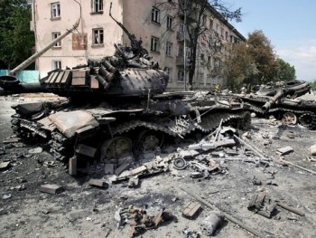 В зоне АТО погиб украинский военный фото