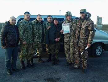 Представители военного госпиталя поблагодарили Самооборону Мелитопольщины фото