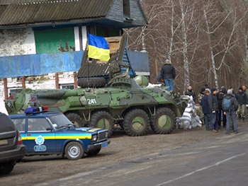 Мелитопольские милиционеры вернулись с блокпоста на границе с Донецкой областью фото