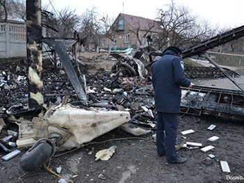 Число жертв крушения самолета на Волыни увеличилось фото