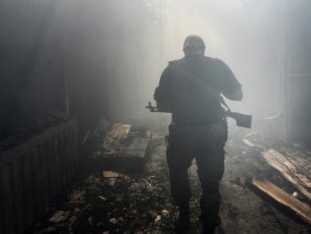 В Луганской области подорвался украинский военный фото