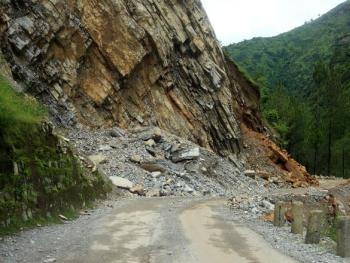 В Колумбии сошел оползень фото