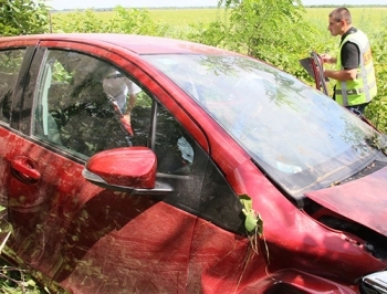 За Терпеньем Тойота улетела в лесополосу. Один человек погиб, двое в больнице (добавлено фото) фото