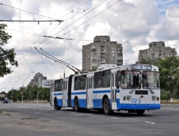 Запорожский коммунальный транспорт попал в украинский ТОП-3 лучших фото