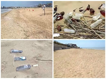Крымчанка сняла грязные и пустые пляжи и обратилась к Путину (фото, видео) фото