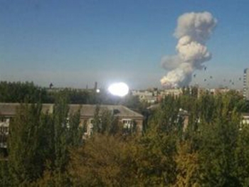 Радиационная угроза: на зорвавшемся в Донецке химзаводе хранились ядерные отходы фото