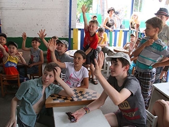 Русские шахматы сделали свои первые шаги в Мелитополе фото