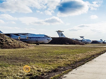 В Мелитопольской авиабригаде центральный телеканал снимал документальный фильм фото