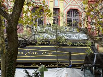 Опубликовано шокирующее фото из парижского Bataclan после теракта (18+) фото