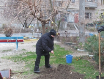 Горожане вышли на субботник. Поздним подарком власти довольны не все фото