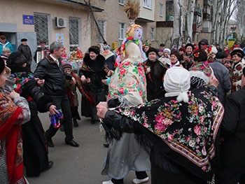 Развеселая Масленица в обществе инвалидов фото