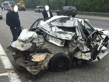 Страшная авария под Киевом: автобус протаранил Тойоту, есть жертвы  фото