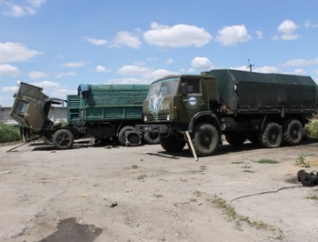 В Запорожской области пытались ограбить военный склад фото